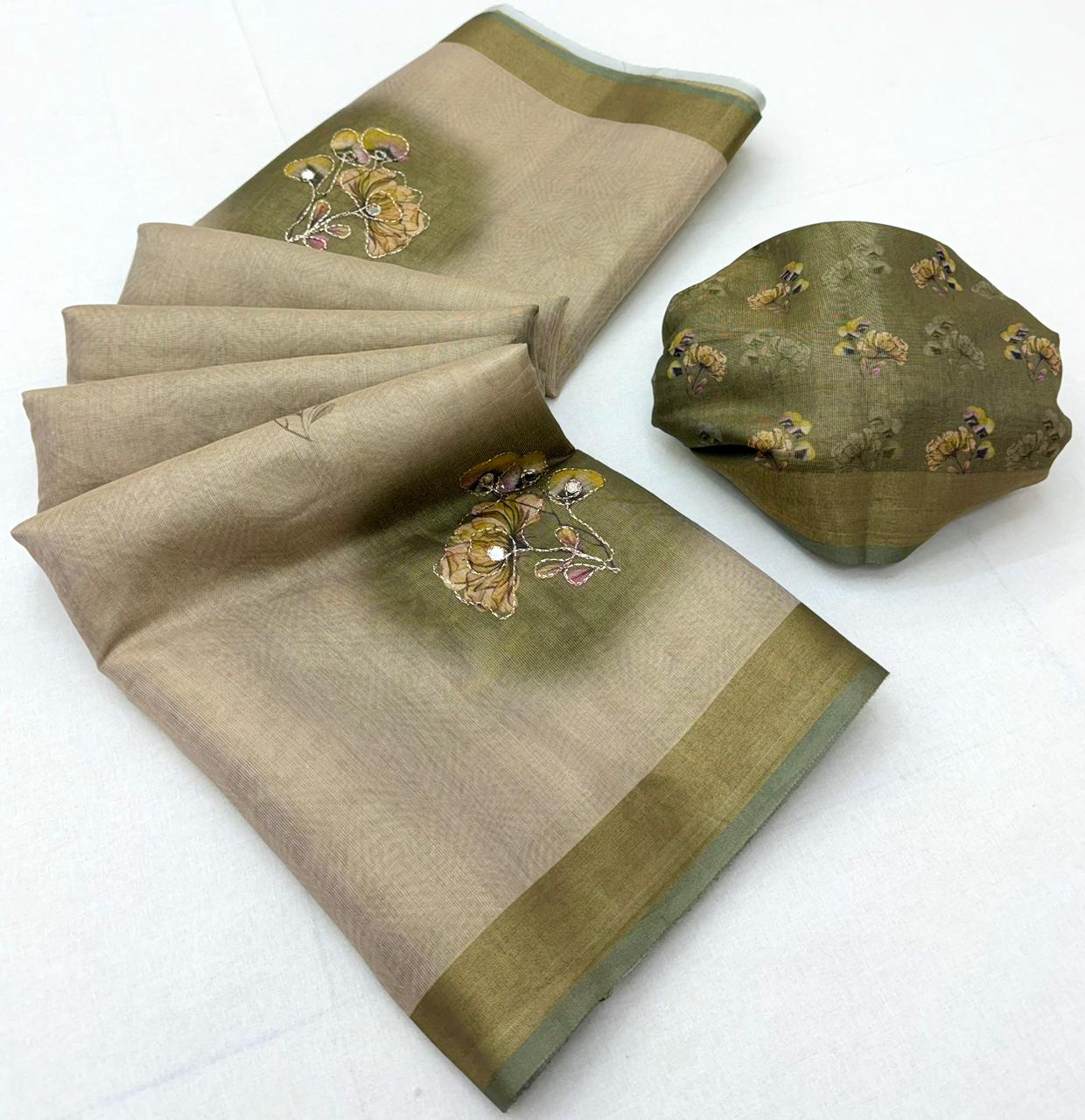 RAJYOG RajMata Kumudan Cotton Saree Wholesale 8 Pcs Set