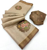 RAJYOG RajMata Kumudan Cotton Saree Wholesale 8 Pcs Set