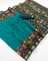 RajYog Taj Mul Cotton Printed Mul Cotton Saree with Zari Border - 6 Pcs Set - Wholesale