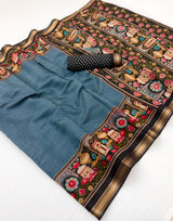 RajYog Taj Mul Cotton Printed Mul Cotton Saree with Zari Border - 6 Pcs Set - Wholesale