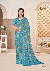 Ruchi Vedanta Silk Saree Crepe Wholesale Surat Set