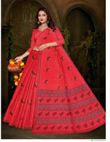Sargam 5.50 Mtr Women's Cotton Printed Saree