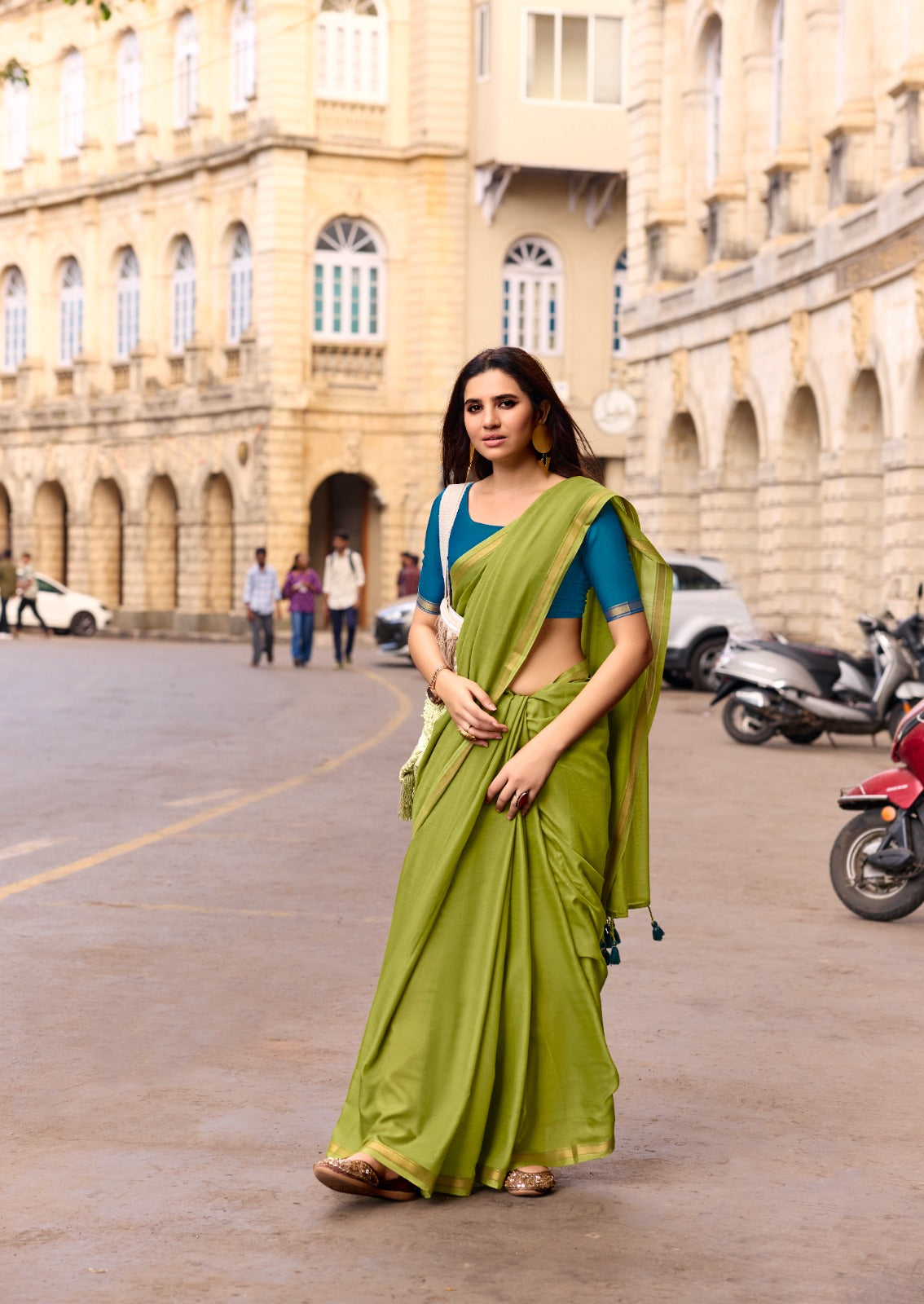 SR Nera Mulmul Saree Collection - Soft Daily Wear Elegant Saree Set 10 Pcs Set