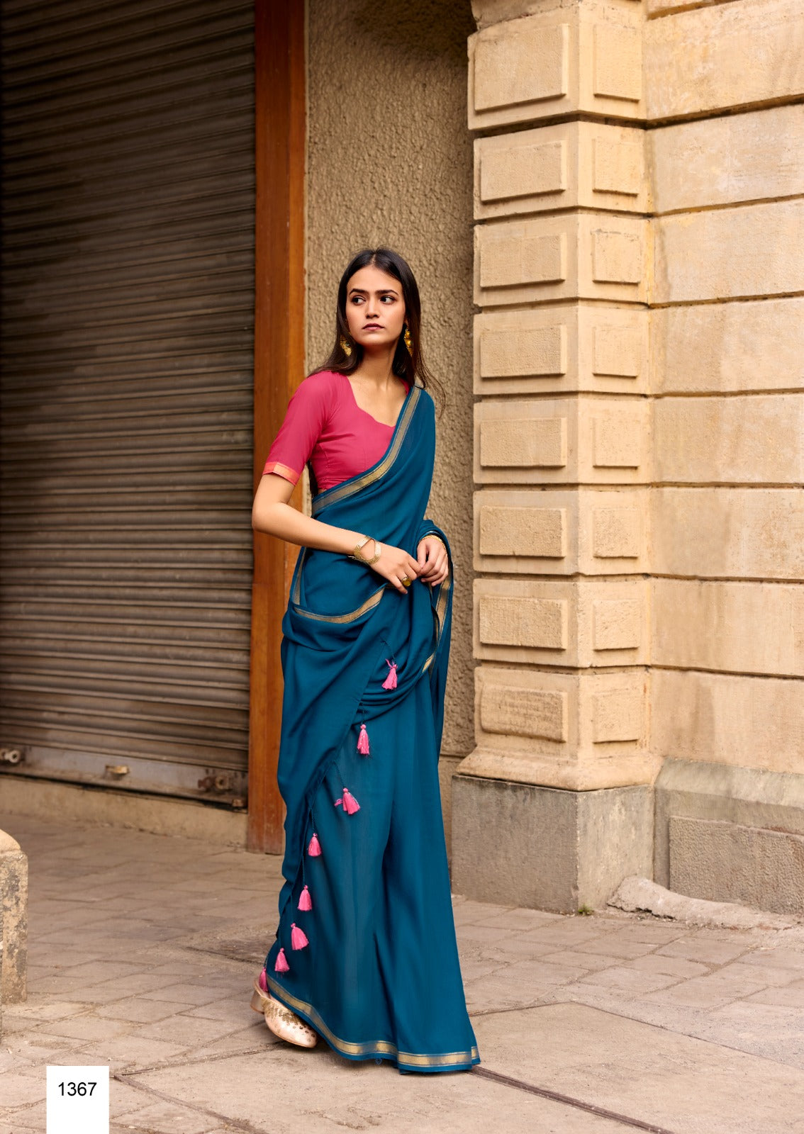 SR Nera Mulmul Saree Collection - Soft Daily Wear Elegant Saree Set 10 Pcs Set