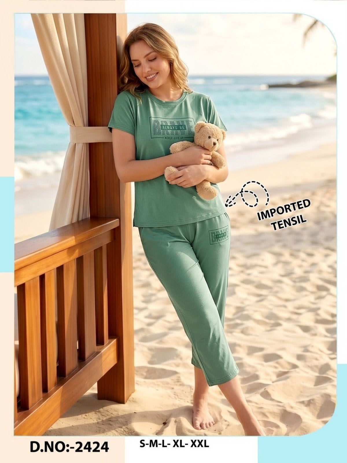 SSH Fine Tencel Co-Ord Set for Women