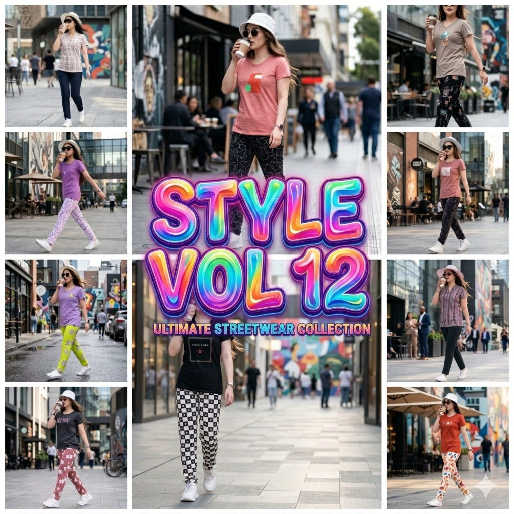 Style Vol 12 Cord Set - Women Hosiery Co-ord Daily Wear