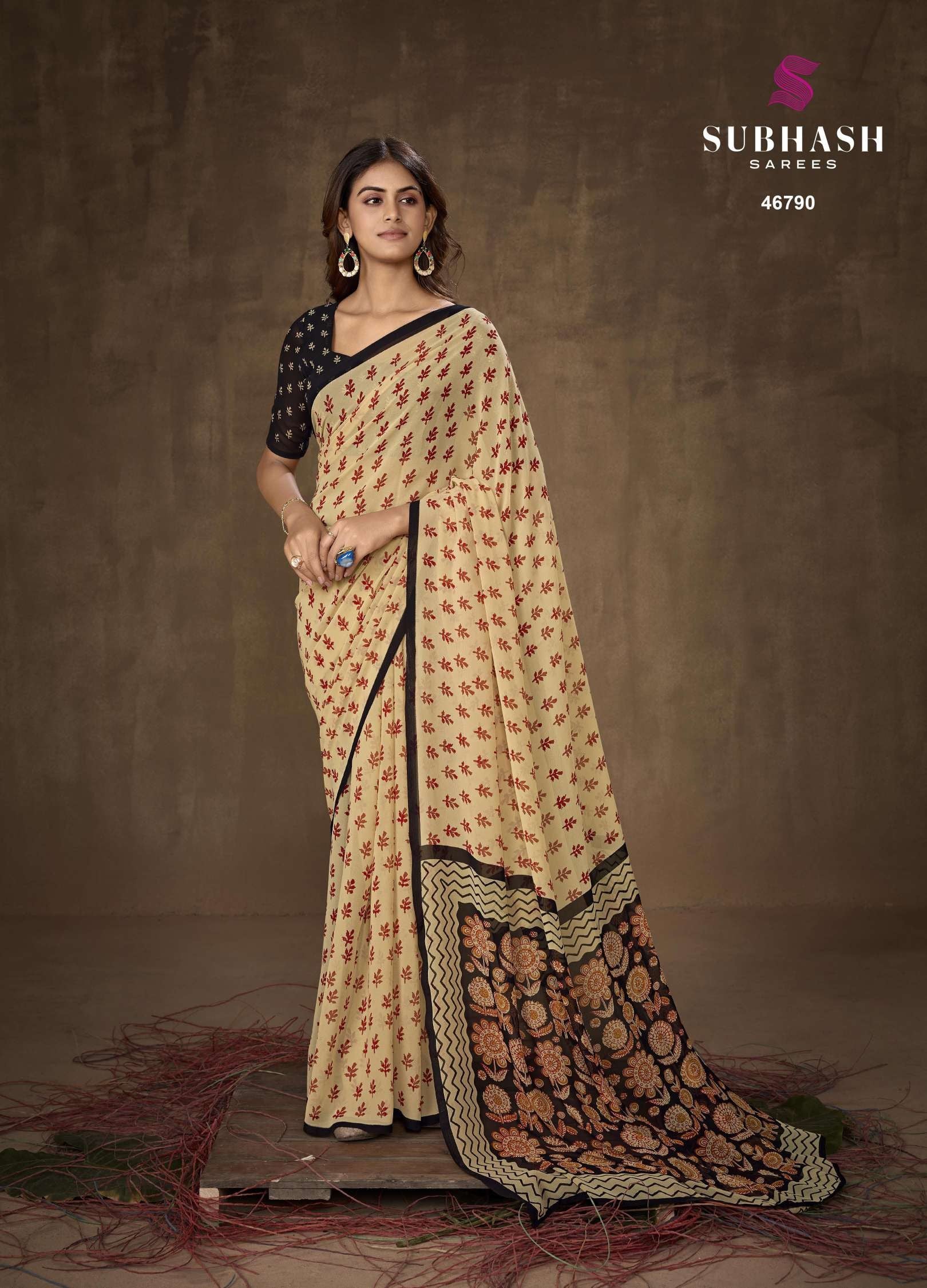Subash Homemaker Vol 20 Georgette Printed Saree Collection - 16 PCS Set