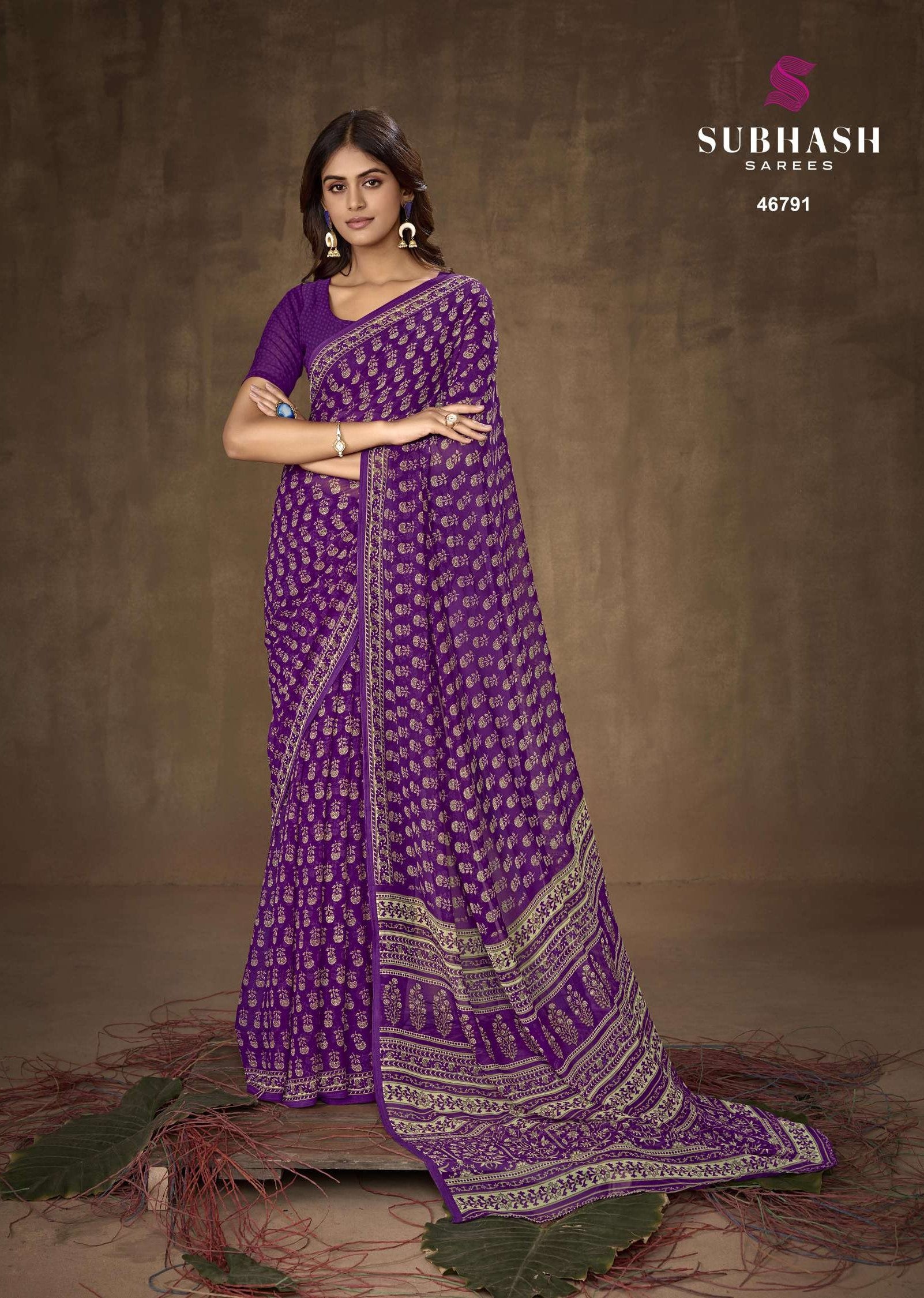 Subash Homemaker Vol 20 Georgette Printed Saree Collection - 16 PCS Set
