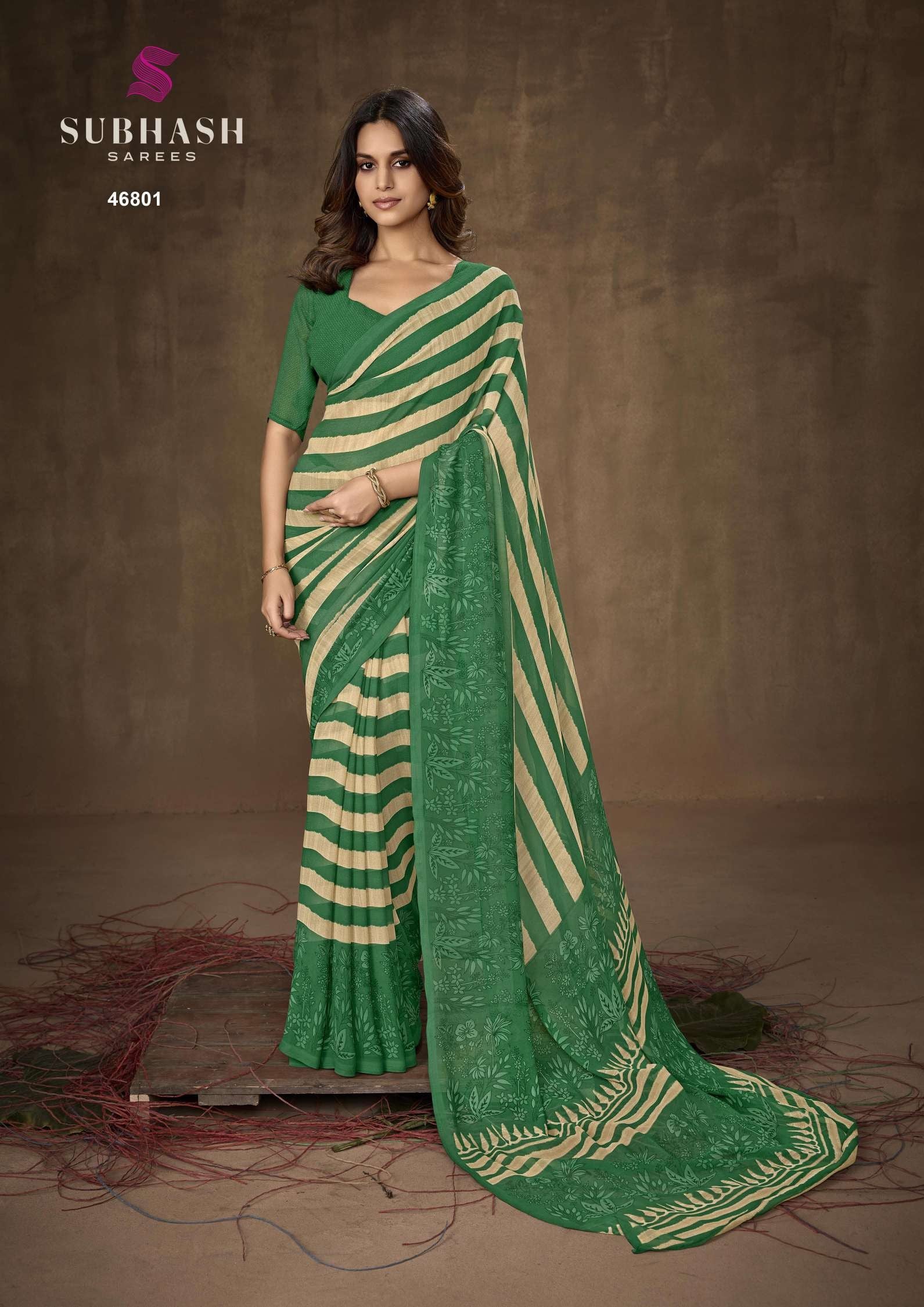Subash Homemaker Vol 20 Georgette Printed Saree Collection - 16 PCS Set