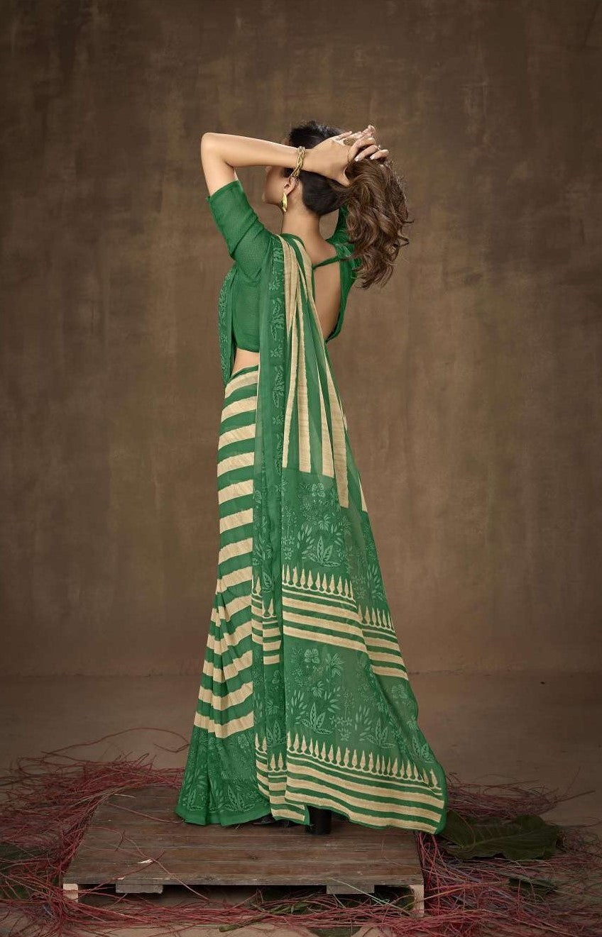 Subash Homemaker Vol 20 Georgette Printed Saree Collection - 16 PCS Set