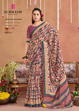 Subash Suhani Vol 16 Georgette Printed Saree Collection - 16 PCS Set