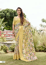 Subash Tahira Georgette Printed Saree Collection - 22 PCS Set