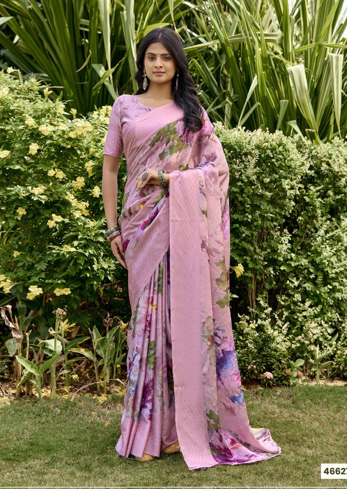 Subash Tahira Georgette Printed Saree Collection - 22 PCS Set