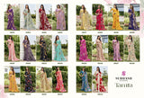 Subash Tahira Georgette Printed Saree Collection - 22 PCS Set