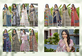Subhash Liyana Premium Linen Digital Print Saree - 12 PCS Set