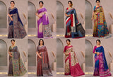 Subhash Priyanka Mal Cotton Saree - 8 PCS Set