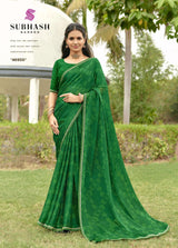 Subhash Sarees Sabita Sawan Special Georgette Saree Collection - 8 PCS Set