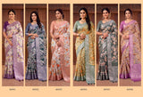 Subhash Surupa Cotton Zari Saree - 6 PCS Set