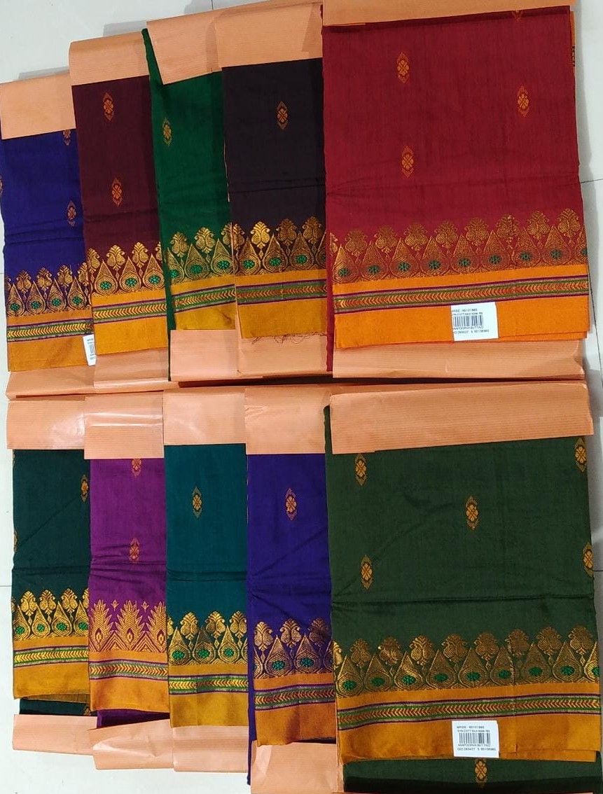 Buy Apoorva silk saree (Green) Online @ ₹350 from ShopClues